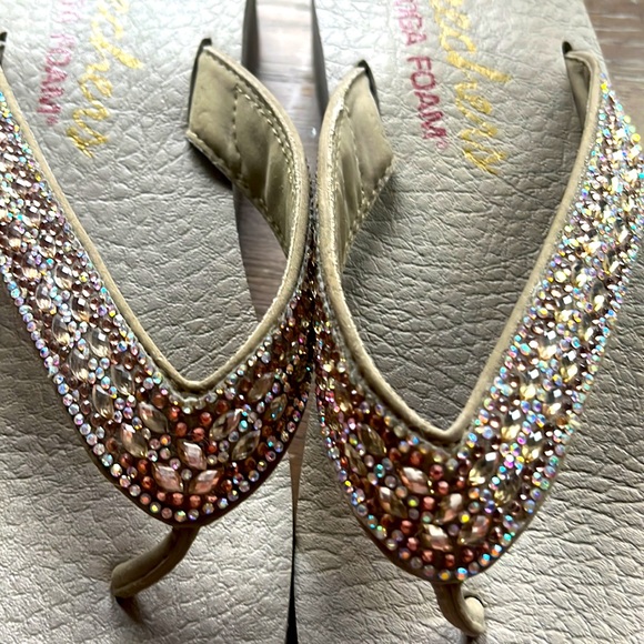 Sketcher yoga foam flip flops - Picture 3 of 6